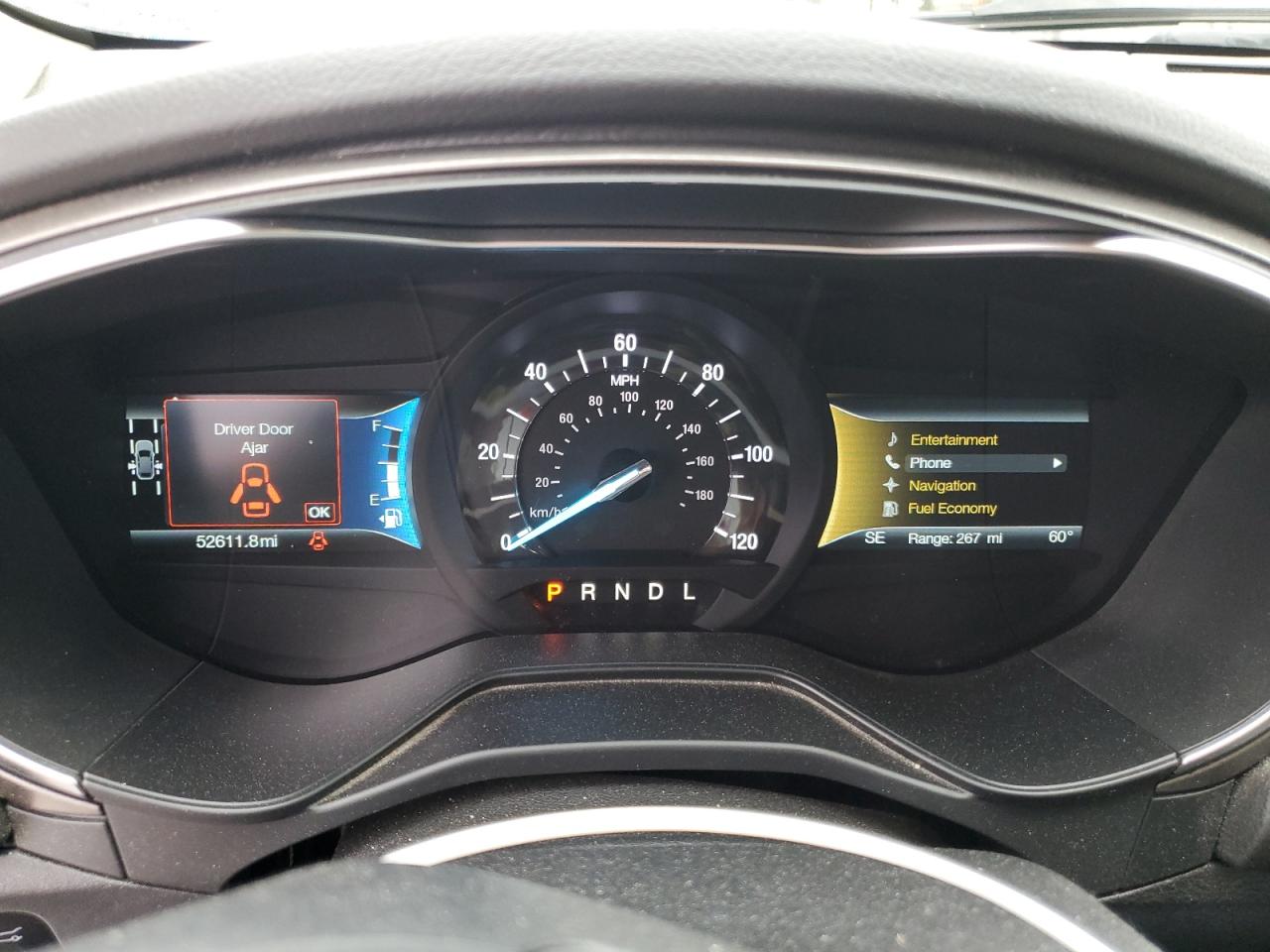 2019 Ford Fusion Se VIN: 3FA6P0LU3KR263970 Lot: 54042645