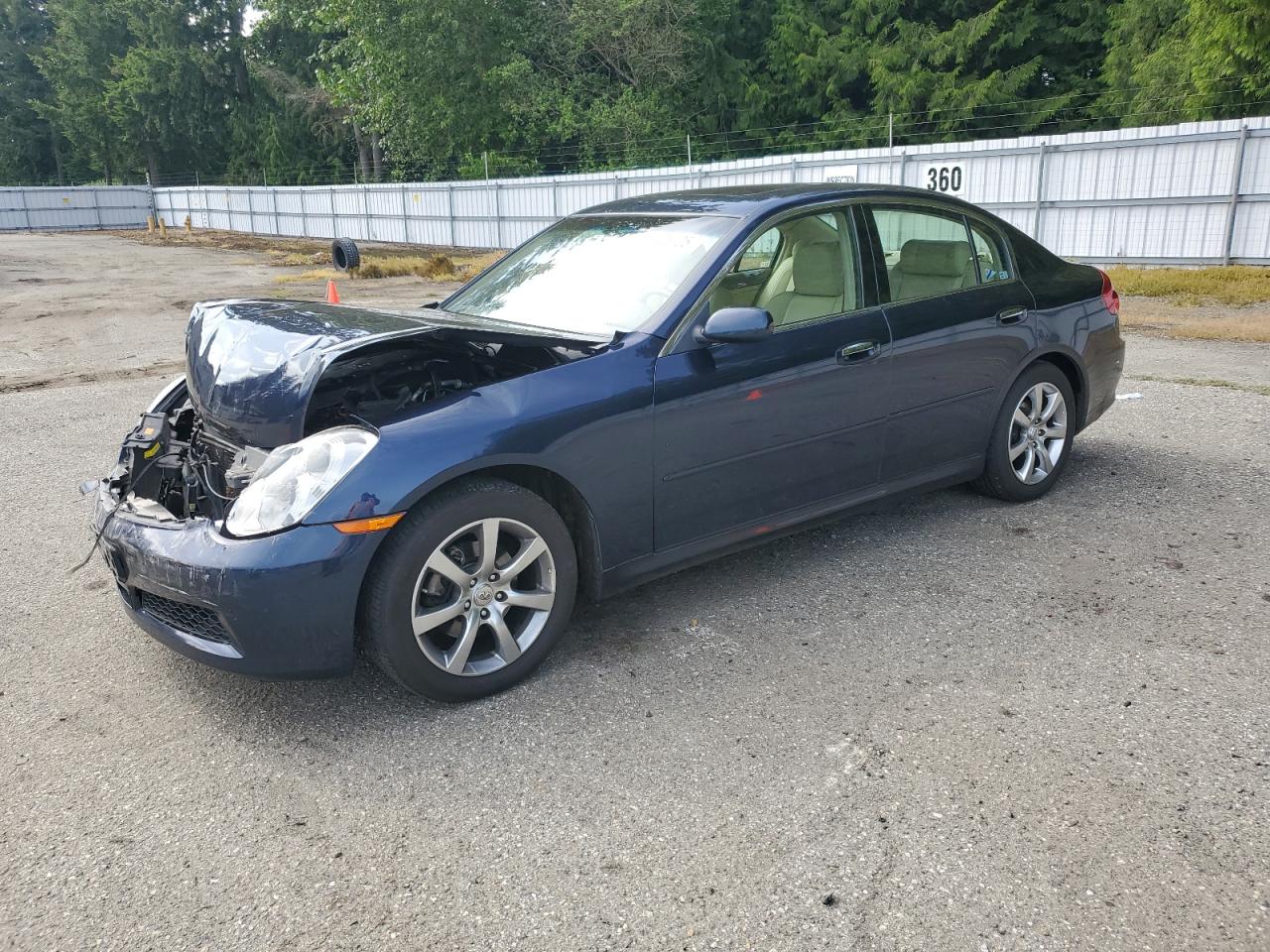 2005 Infiniti G35 zu verkaufen in Arlington, WA - Front End
