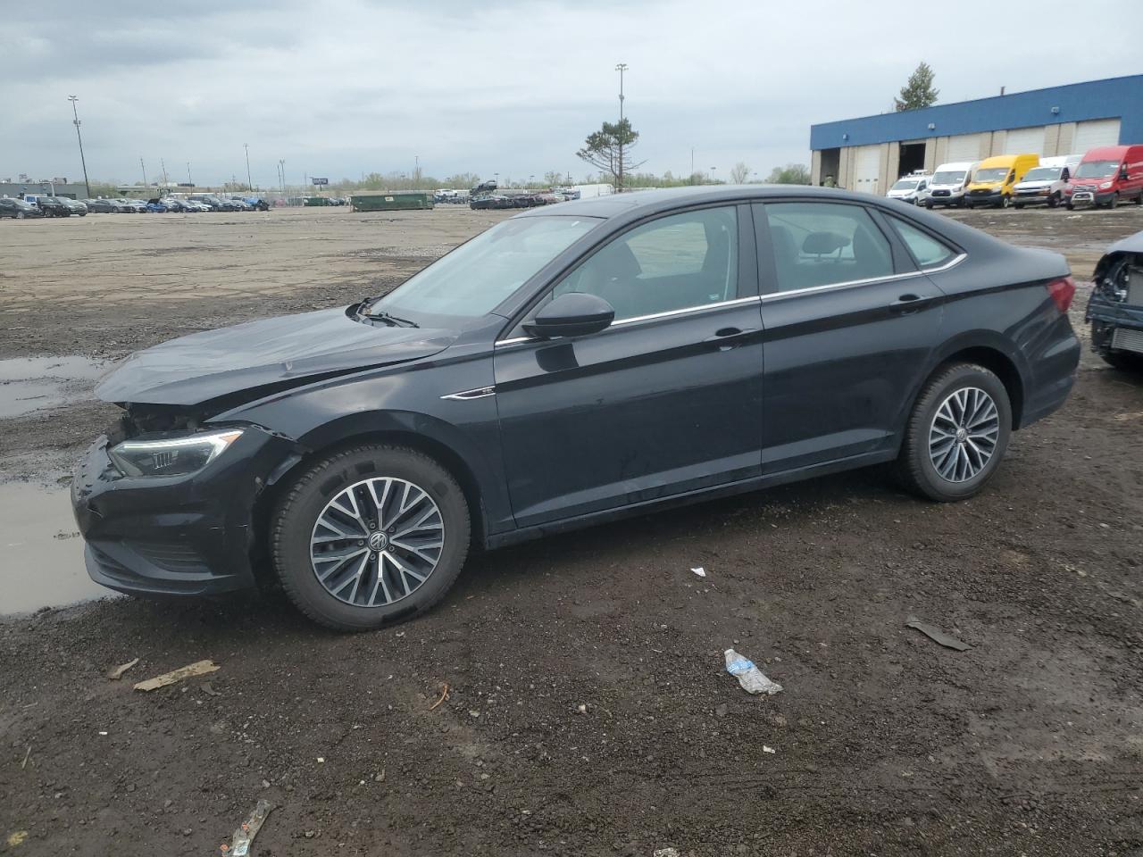 2019 Volkswagen Jetta Sel იყიდება Woodhaven-ში, MI - Front End