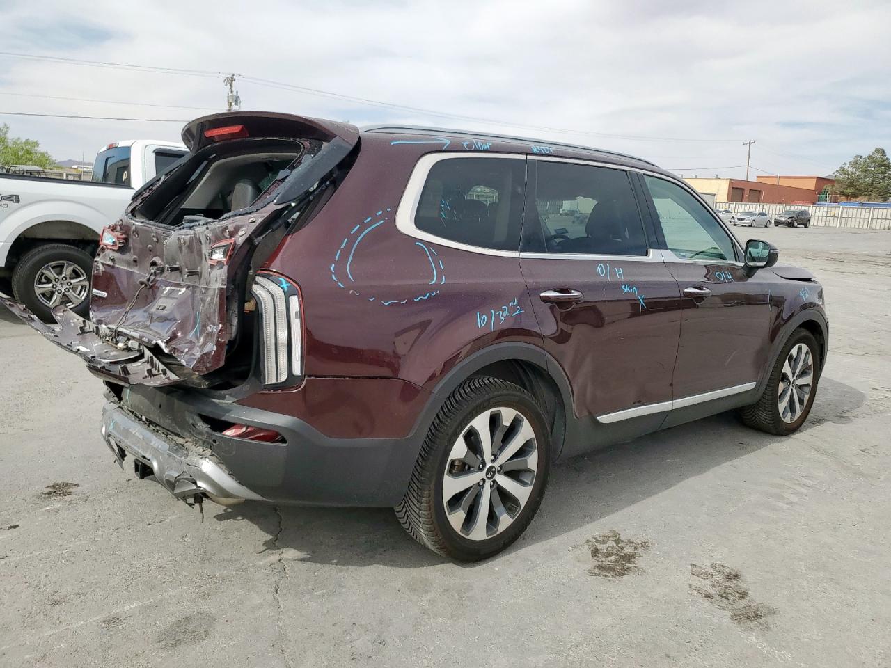 2020 Kia Telluride S VIN: 5XYP6DHC9LG041003 Lot: 58329625