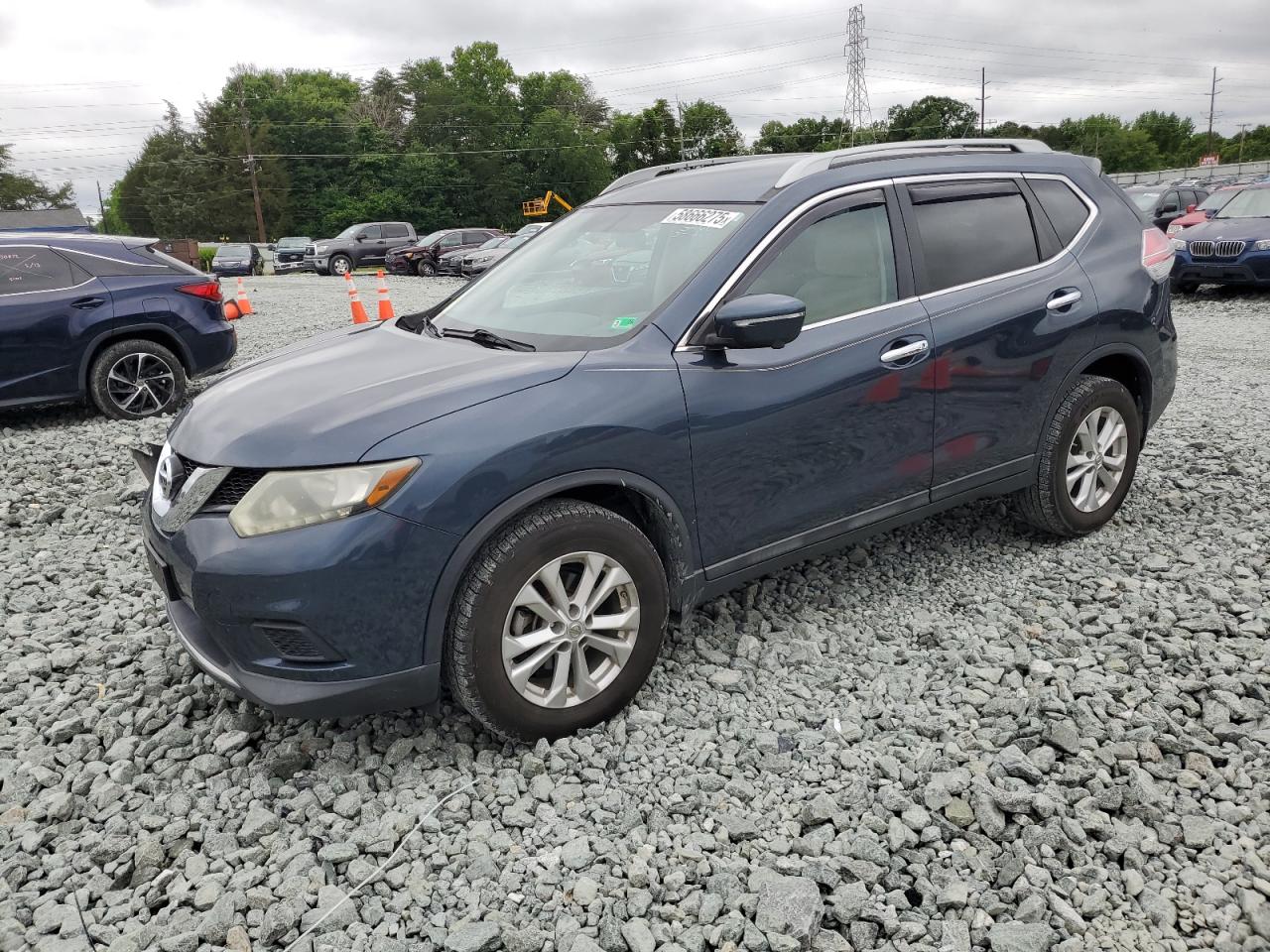2015 Nissan Rogue S იყიდება Mebane-ში, NC - Front End