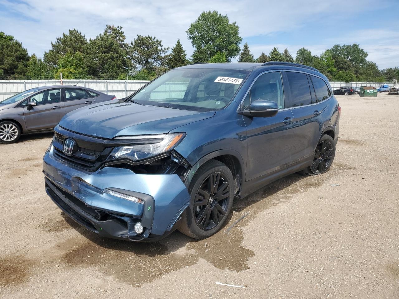 2021 Honda Pilot Se للبيع في Elgin، IL - Front End