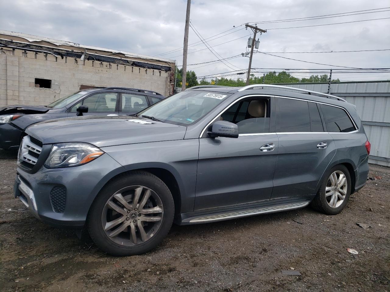 2017 Mercedes-Benz Gls 450 4Matic   na sprzedaż w New Britain, CT - Water/Flood