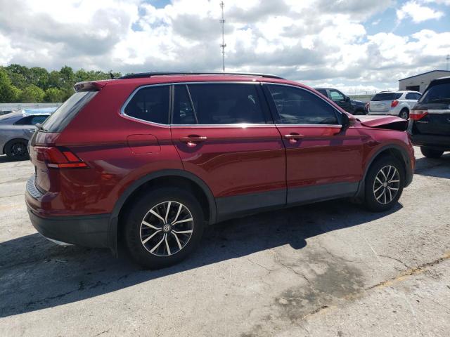  VOLKSWAGEN TIGUAN 2019 Czerwony