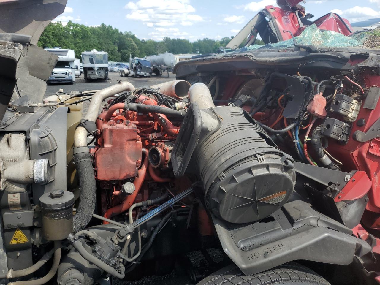 2016 International Prostar Semi Truck VIN: 3HSDJAPR3GN676640 Lot: 56120095