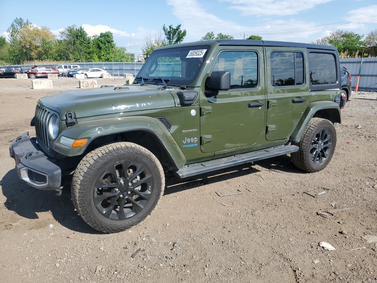 2021 Jeep Wrangler Unlimited Sahara 4Xe VIN: 1C4JJXP65MW776678 Lot: 56859325