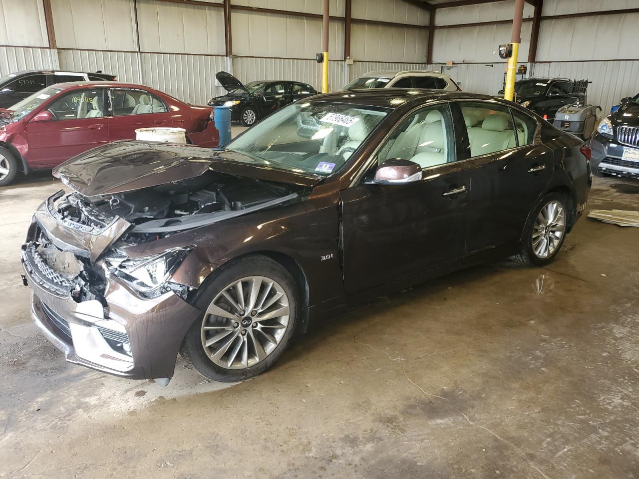 2019 Infiniti Q50 Luxe zu verkaufen in Pennsburg, PA - Front End