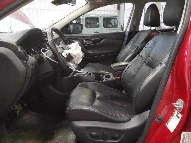  NISSAN ROGUE 2017 Червоний