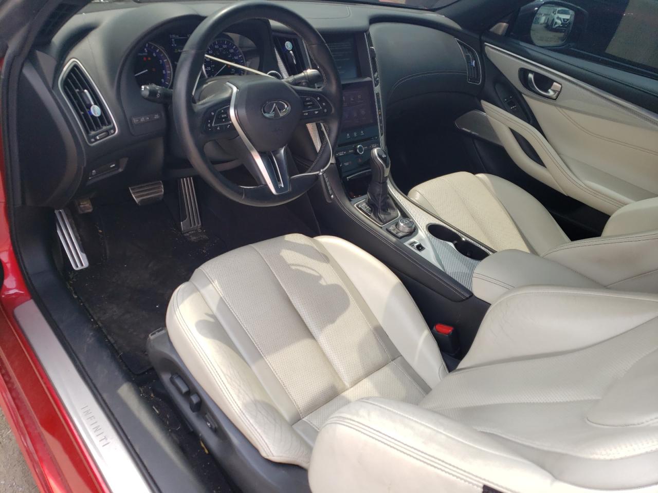 2017 Infiniti Q60 Red Sport 400 VIN: JN1FV7EK9HM610355 Lot: 57042185