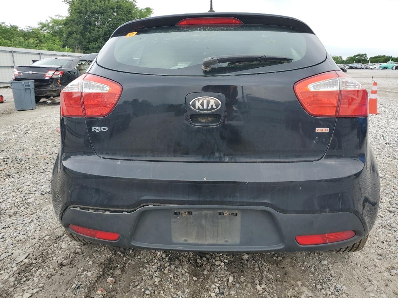 2013 Kia Rio Lx VIN: KNADM5A31D6144684 Lot: 58731495