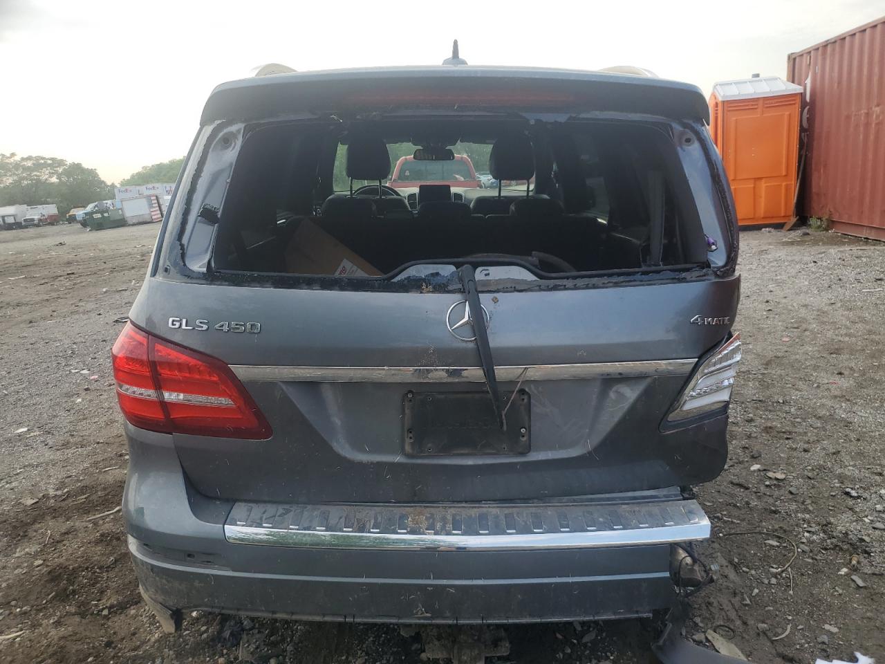 2017 Mercedes-Benz Gls 450 4Matic VIN: 4JGDF6EE0HA866287 Lot: 57114155