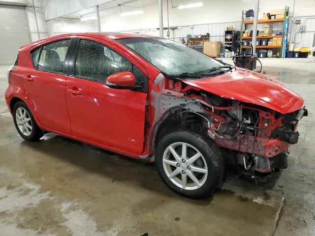 Hatchbacks TOYOTA PRIUS 2015 Red