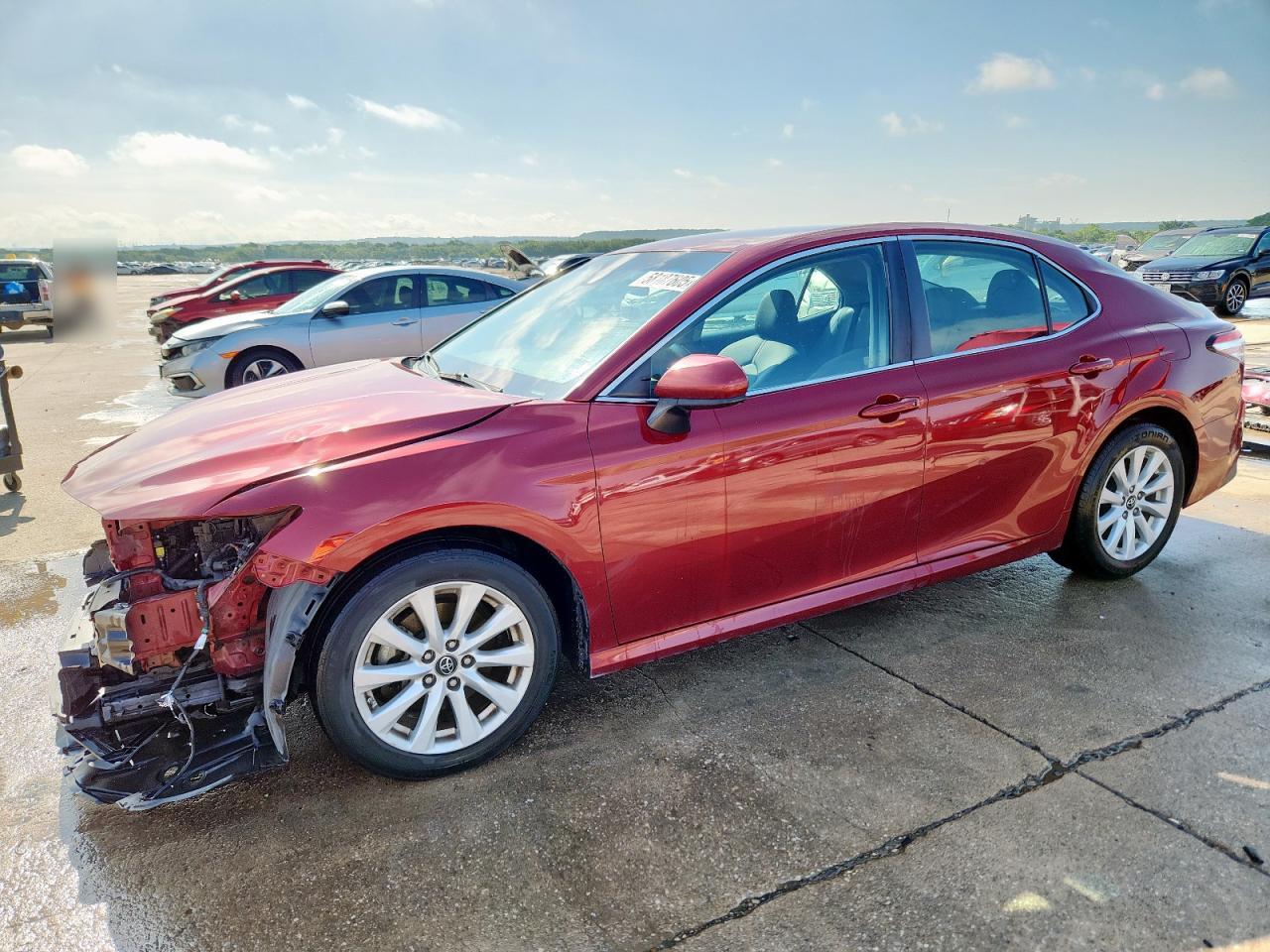 2018 Toyota Camry L იყიდება Grand Prairie-ში, TX - Front End