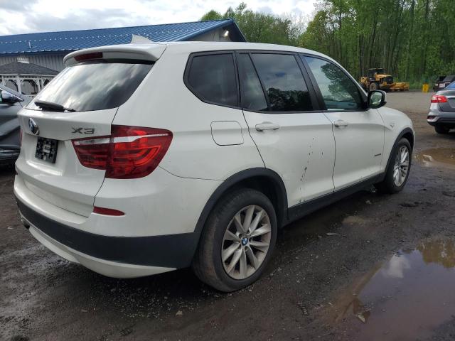 Паркетники BMW X3 2014 Білий