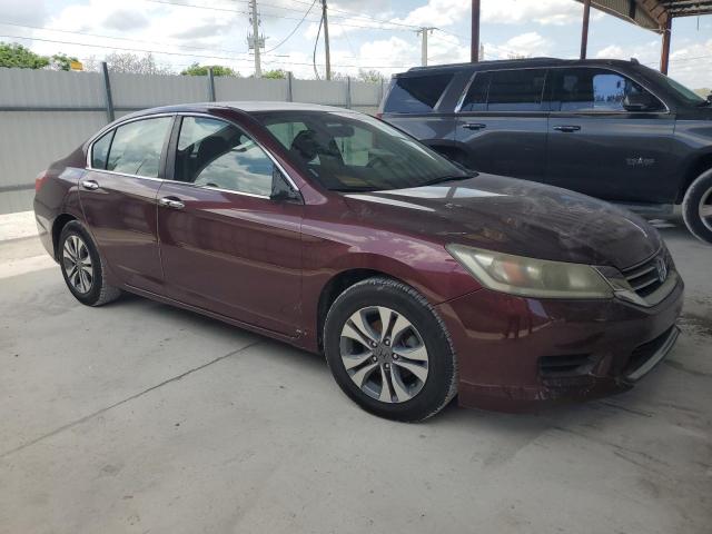  HONDA ACCORD 2015 Czerwony
