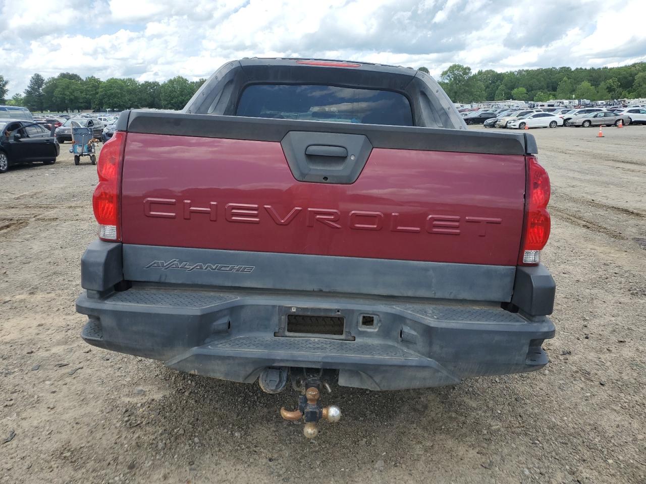 2004 Chevrolet Avalanche K1500 VIN: 3GNEK12T34G165255 Lot: 55272085