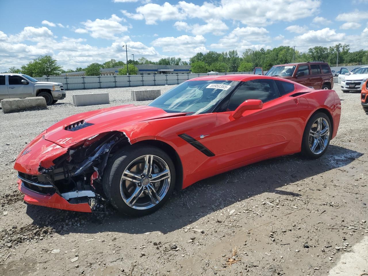 2017 Chevrolet Corvette Stingray 1Lt zu verkaufen in Louisville, KY - Front End