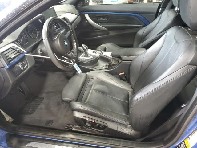  BMW 4 SERIES 2014 Синий