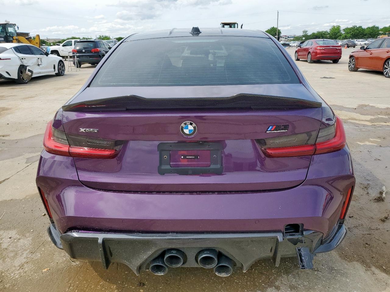 2024 BMW M3 Competition VIN: WBS43AY09RFT21427 Lot: 56057865