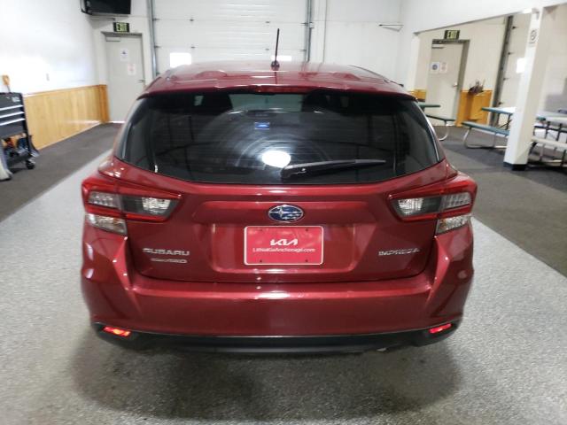  SUBARU IMPREZA 2020 Red