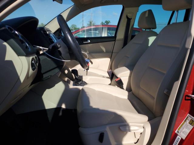 VOLKSWAGEN TIGUAN 2013 Burgundy