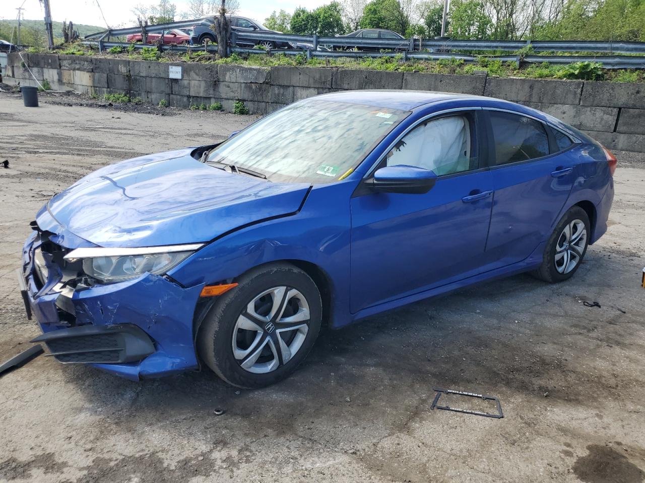 2018 Honda Civic Lx for Sale in Marlboro, NY - Front End