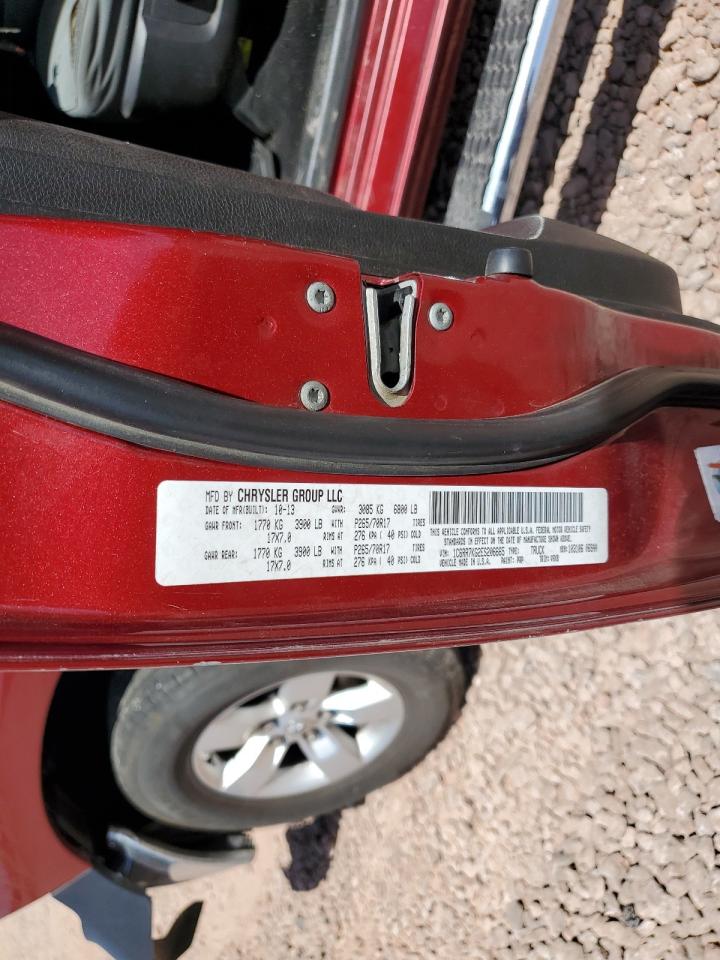 2014 Ram 1500 St VIN: 1C6RR7KG2ES206665 Lot: 57115255