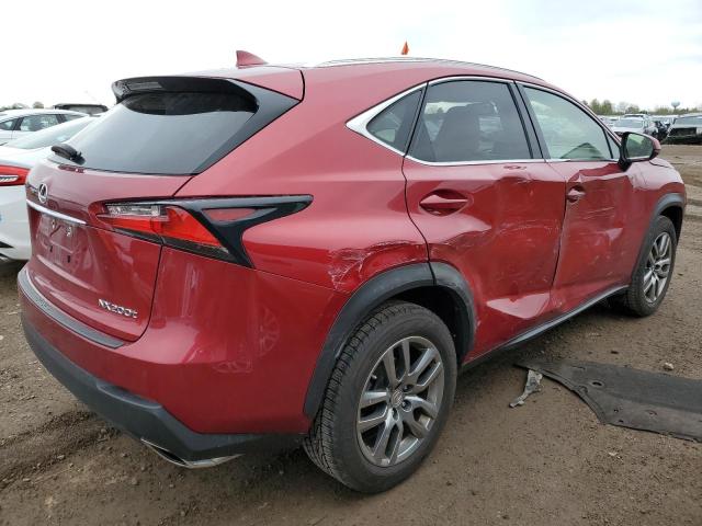  LEXUS NX 2015 Czerwony