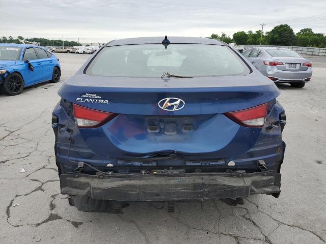 Sedans HYUNDAI ELANTRA 2016 Granatowy