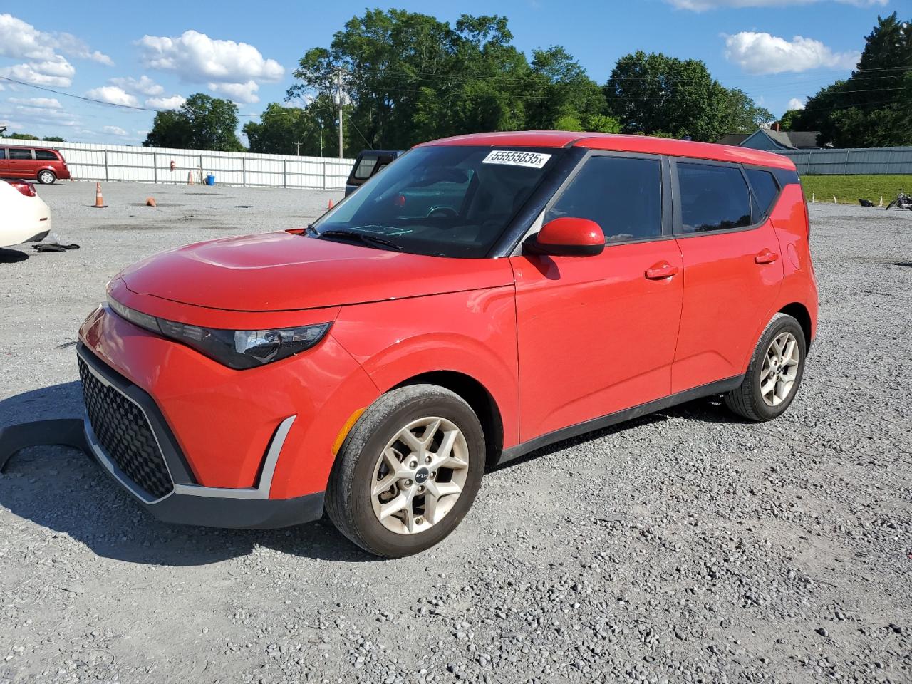 2024 Kia Soul Lx red null gas KNDJ23AU3R7230525 photo #1