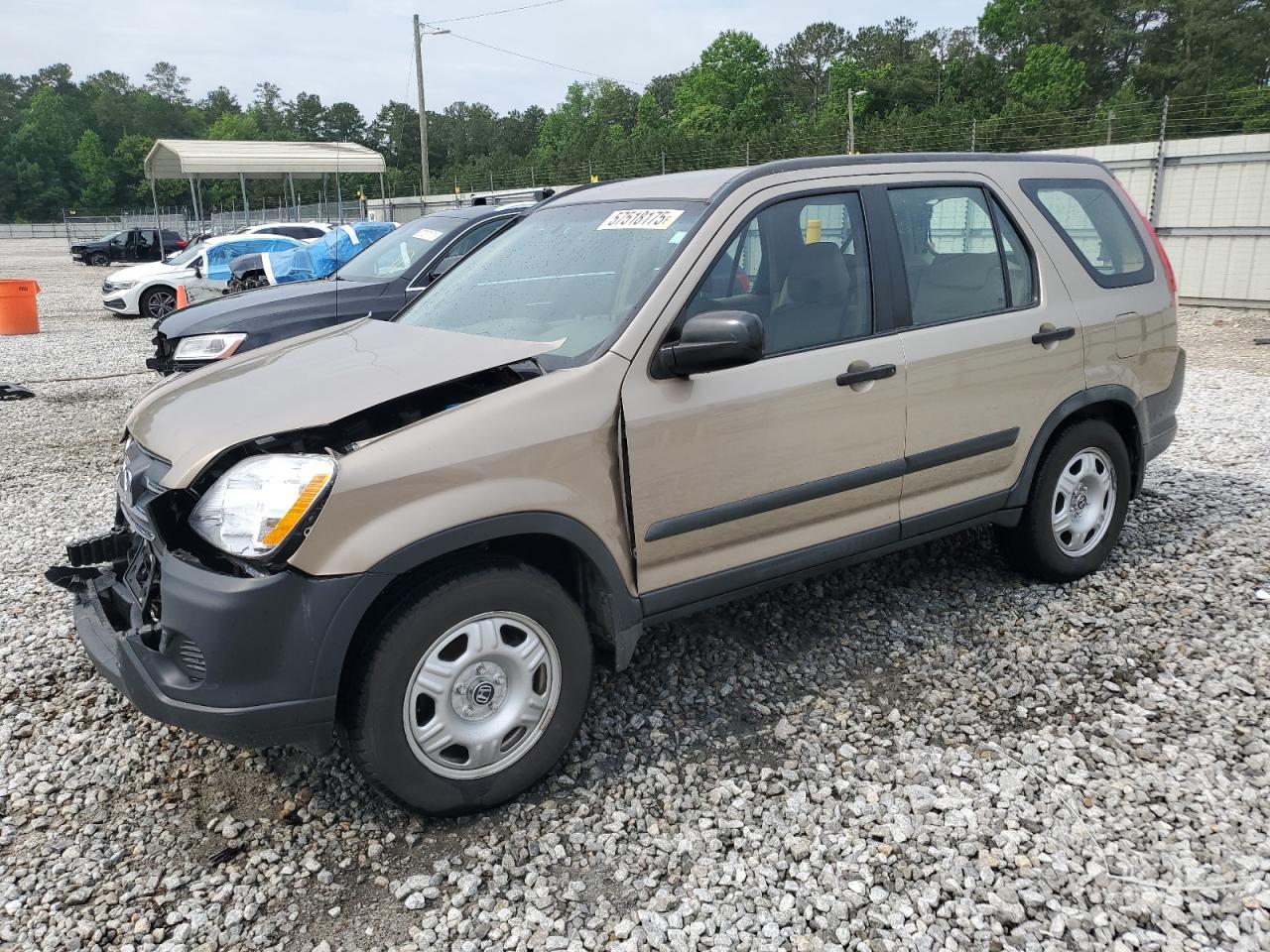 2005 Honda Cr-V Lx en Venta en Ellenwood, GA - Front End