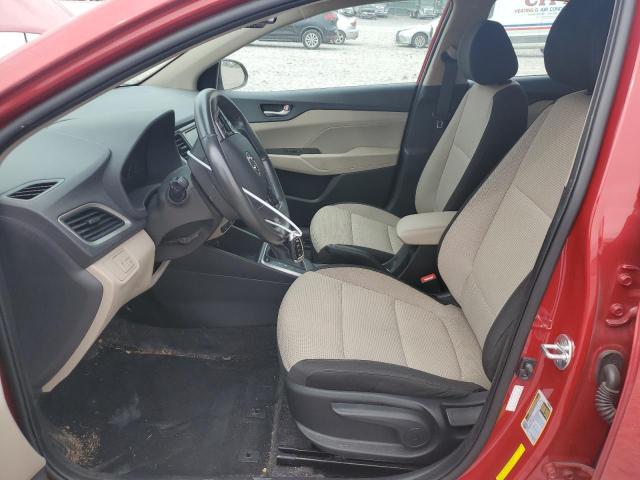  HYUNDAI ACCENT 2022 Red
