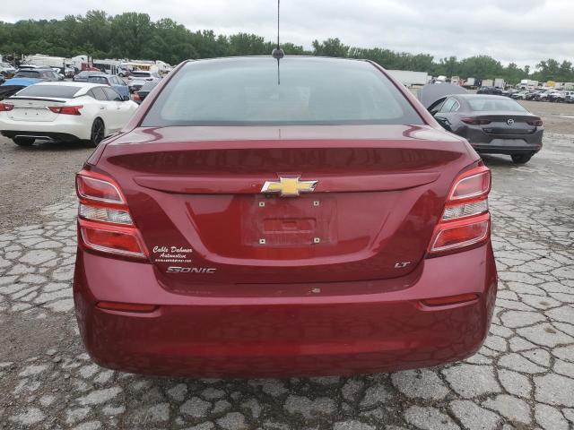  CHEVROLET SONIC 2017 Красный