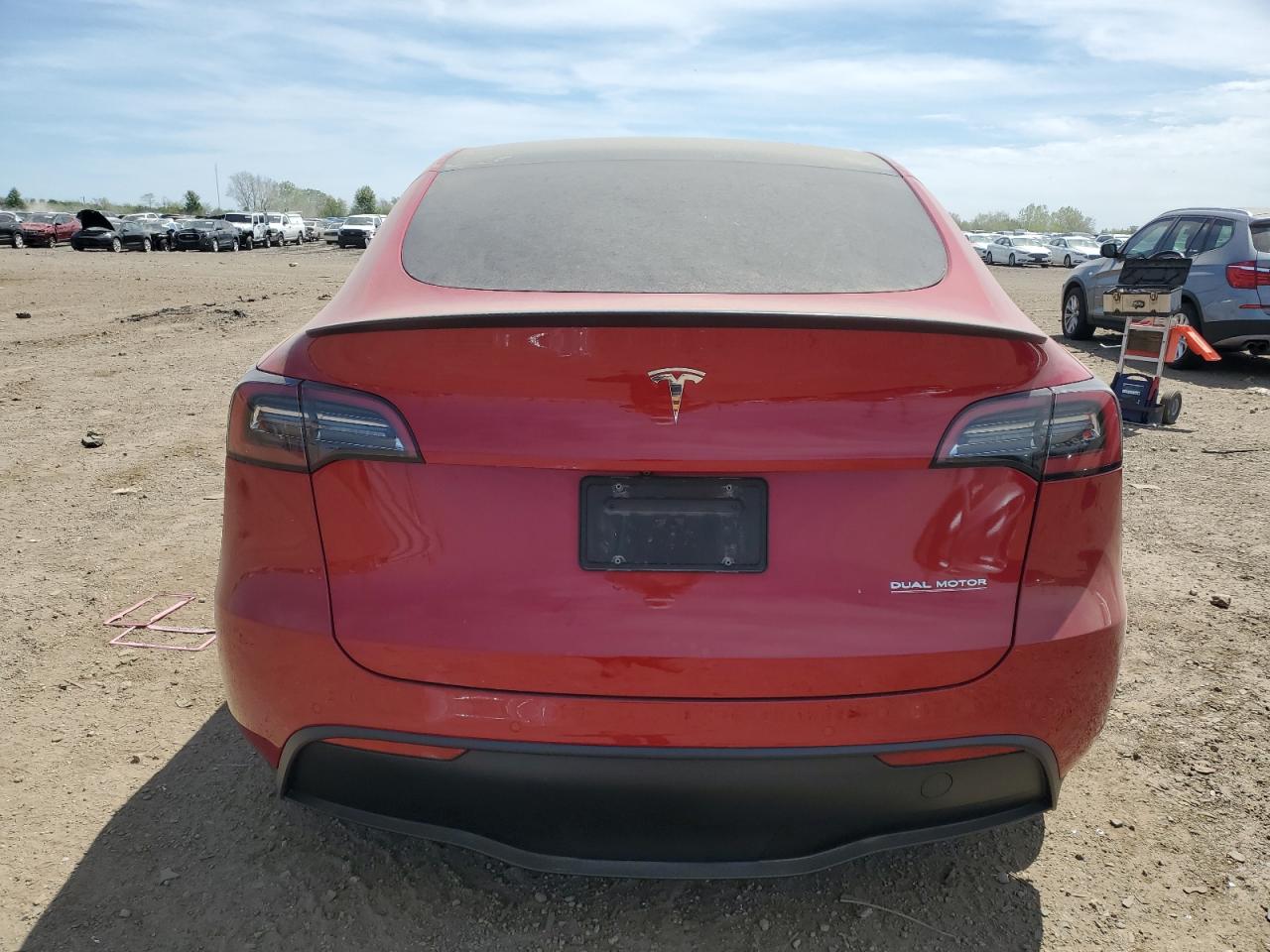 2022 Tesla Model Y VIN: 7SAYGDEF4NF466285 Lot: 56420815