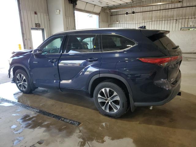  TOYOTA HIGHLANDER 2021 Granatowy