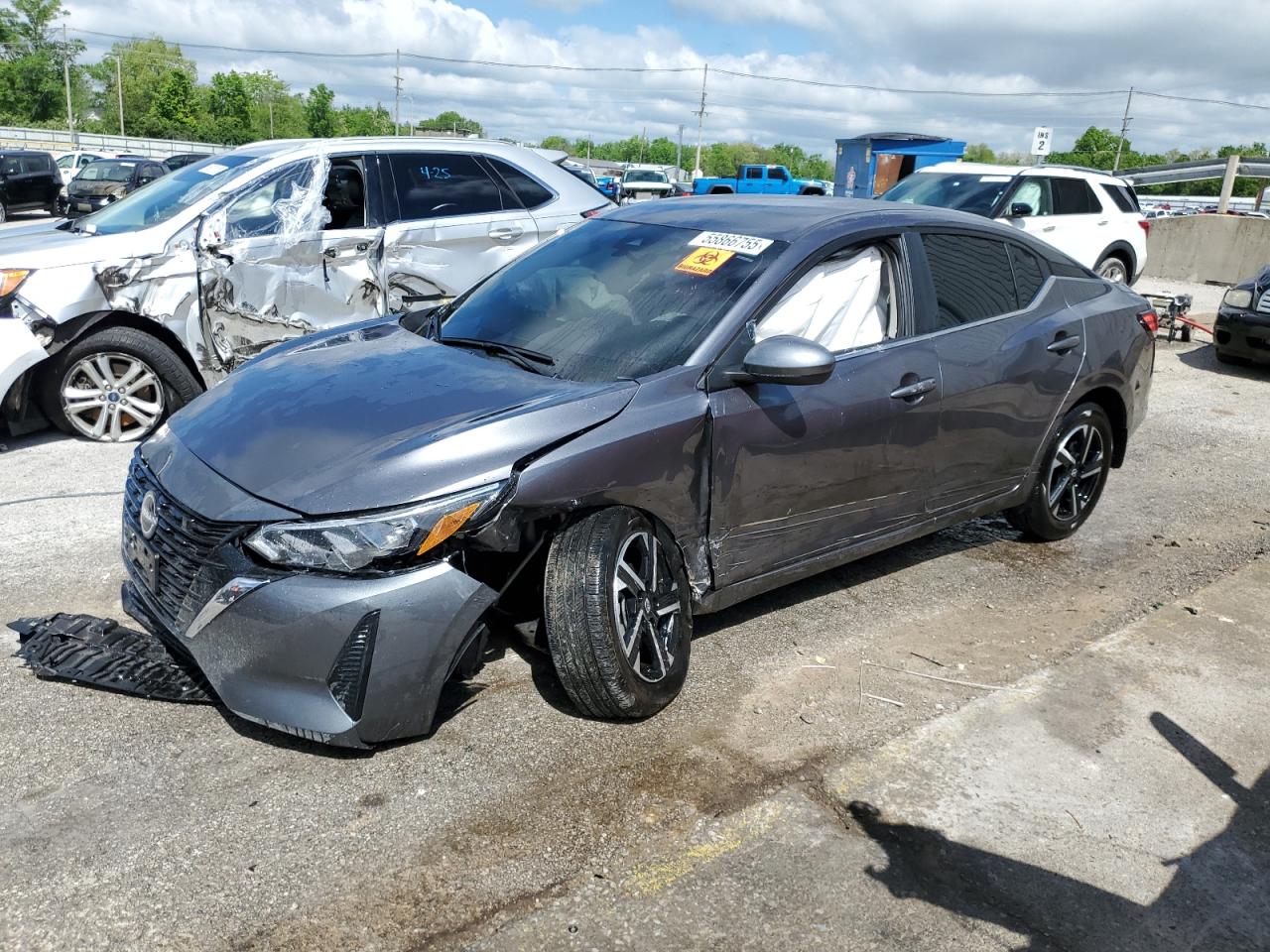 2025 Nissan Sentra Sv за продажба в Lawrenceburg, KY - Front End