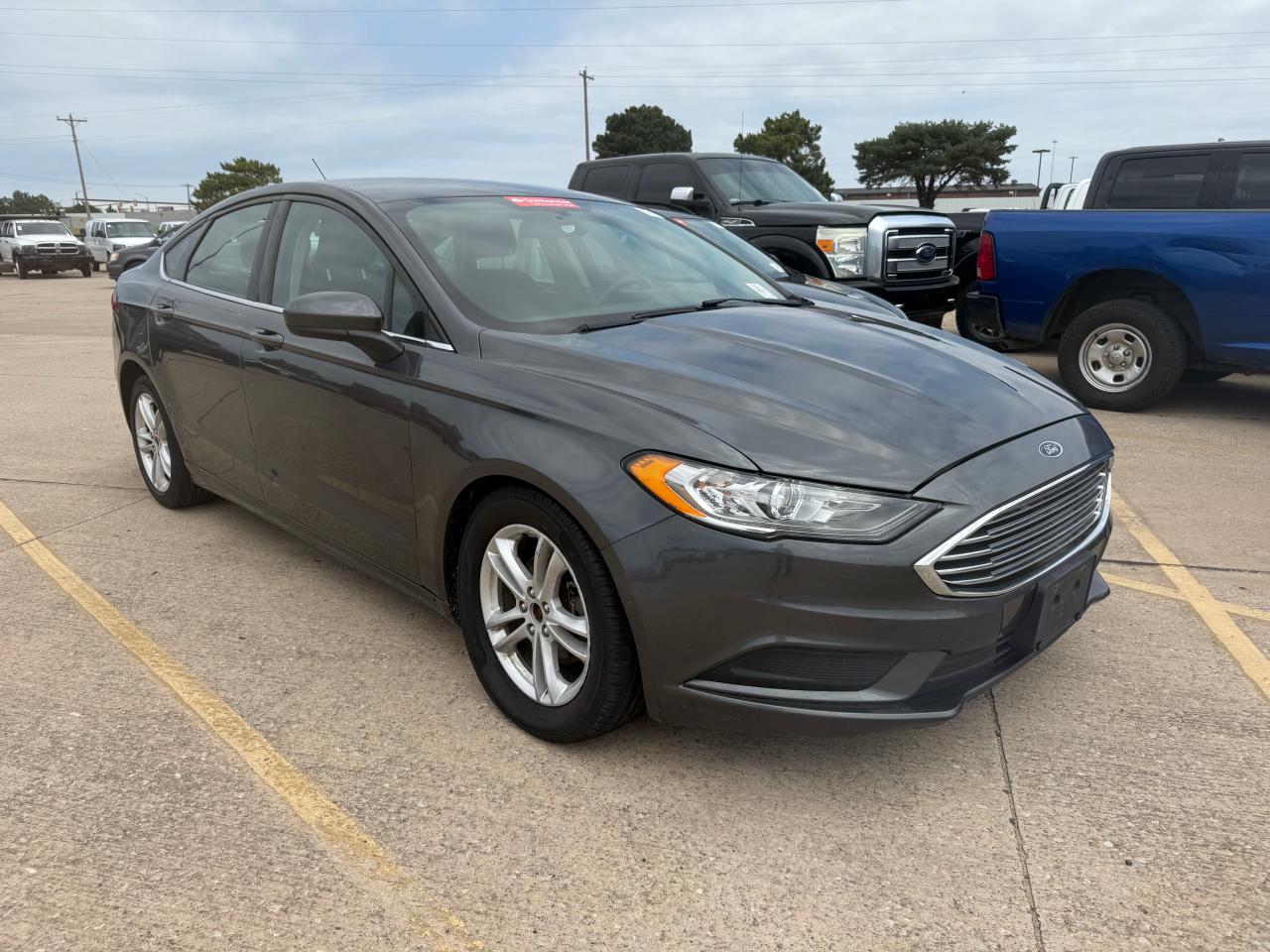 2018 Ford Fusion Se for Sale in Oklahoma City, OK - Side