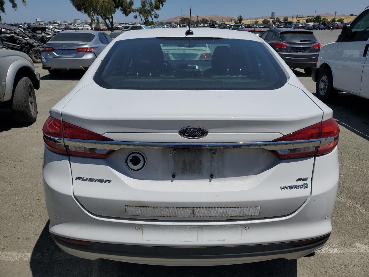 2017 Ford Fusion Se Hybrid VIN: 3FA6P0LU8HR408932 Lot: 54026695