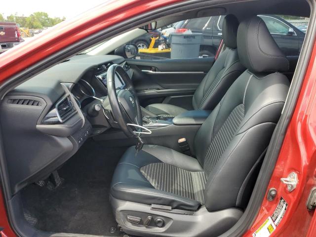  TOYOTA CAMRY 2019 Red