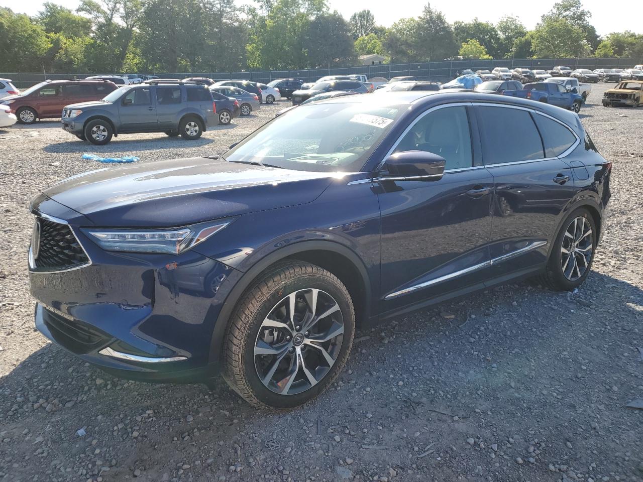 2022 Acura Mdx Technology en Venta en Madisonville, TN - Rear End