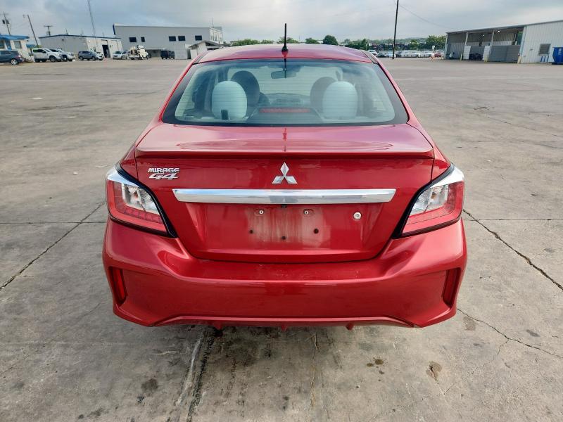  MITSUBISHI MIRAGE 2021 Червоний