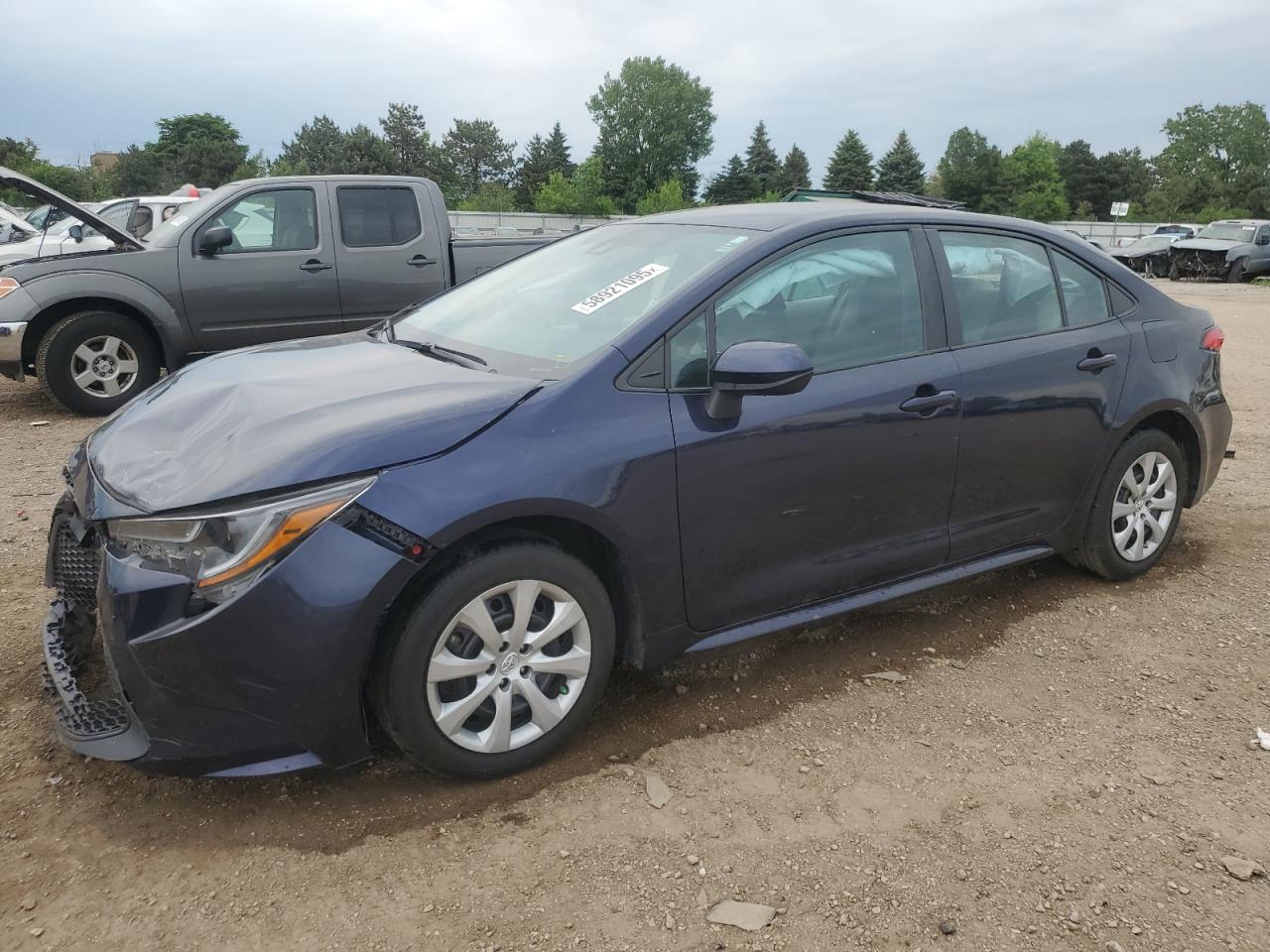 2021 Toyota Corolla Le იყიდება Elgin-ში, IL - Front End