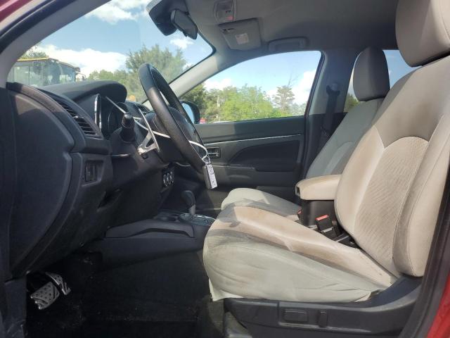  MITSUBISHI OUTLANDER 2015 Czerwony