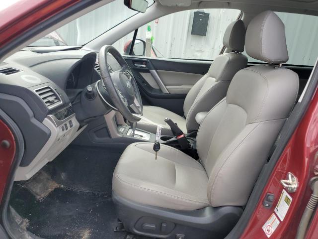  SUBARU FORESTER 2018 Красный