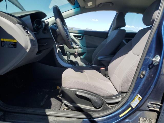  HYUNDAI ELANTRA 2016 Granatowy