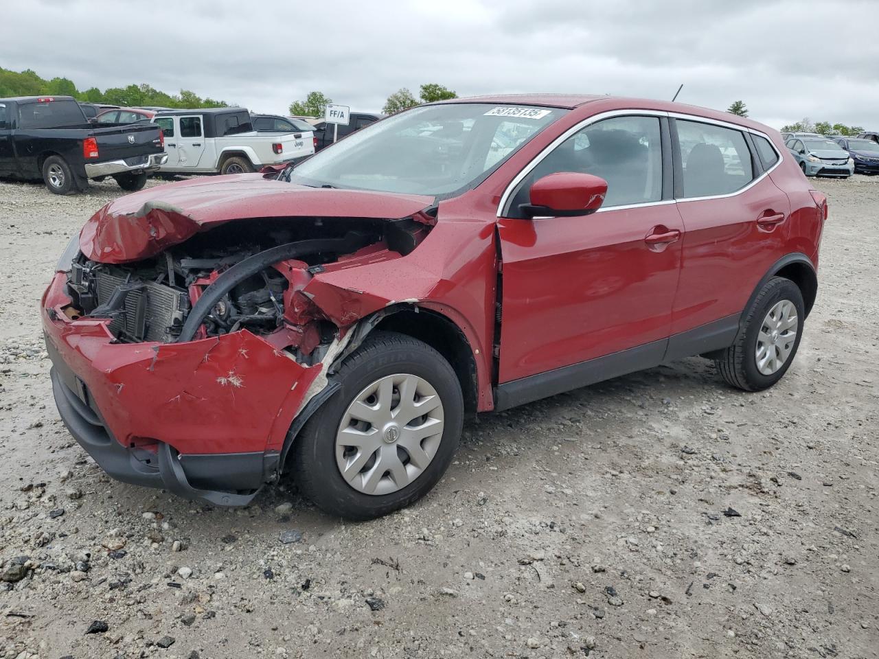 2018 Nissan Rogue Sport S na sprzedaż w West Warren, MA - Front End