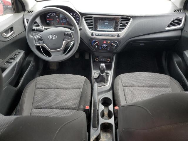  HYUNDAI ACCENT 2019 Czerwony