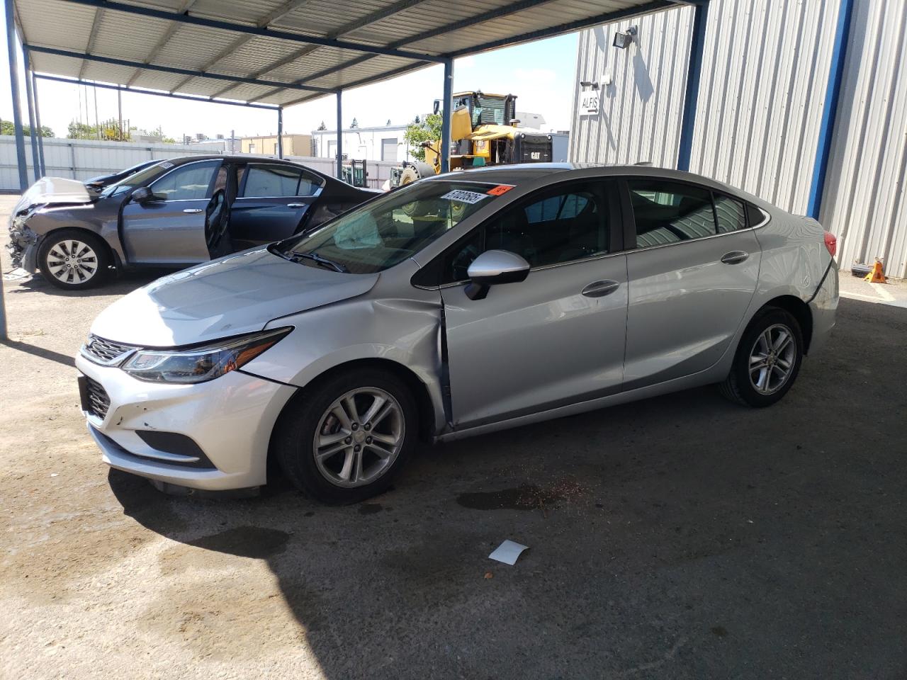 2017 Chevrolet Cruze Lt იყიდება Sacramento-ში, CA - Front End