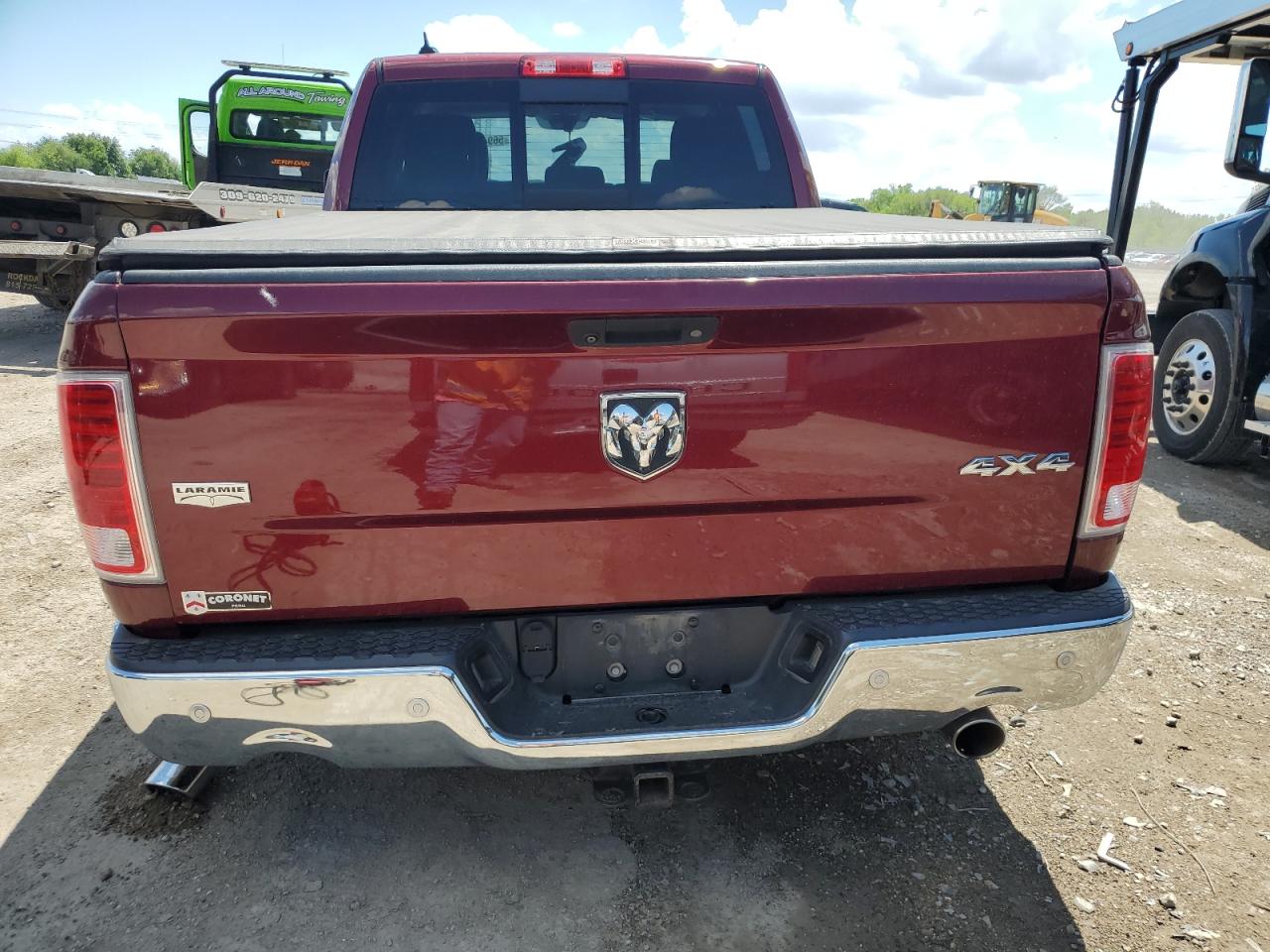 2017 Ram 1500 Laramie VIN: 1C6RR7VT7HS509244 Lot: 56940285