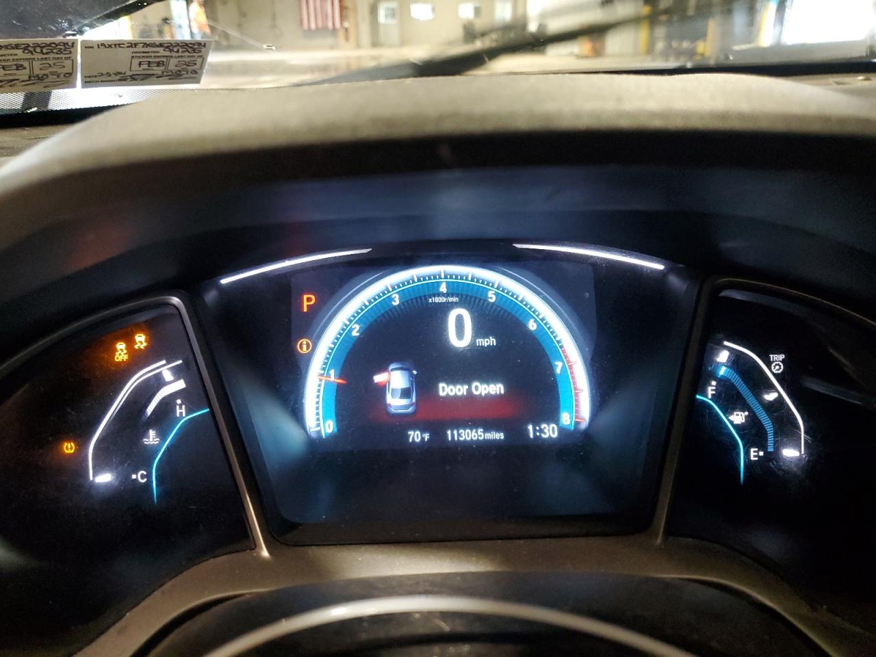 19XFC2F7XGE222094 HONDA CIVIC 2016